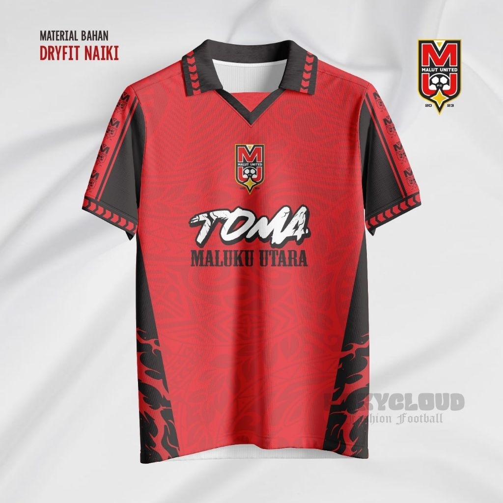 JERSEY RETRO / MALUT UNITED TOMA / JERSEY MALUT / CASUAL VINTAGE