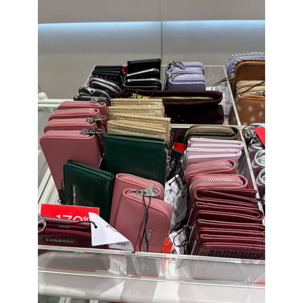 STRADIVARIUS - DOMPET LIPAT DOMPET KARTU DOMPET WANITA LOGO STRADIVARIUS