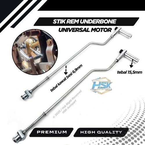 Stik Rem Tiang Kawat Lidi Gagang Step Footstep Underbone Universal Rx King F1zr Jupiter