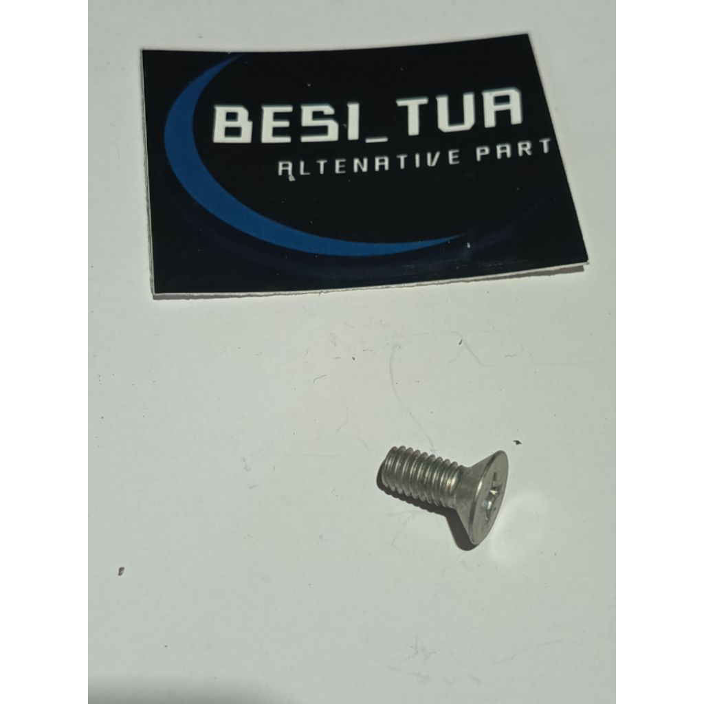 baut payung m6x12 obeng ori