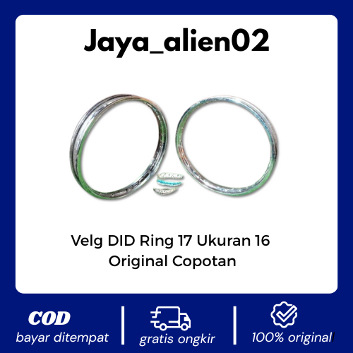 Velg DID Ring 17 Ukuran 160 Original Copotan