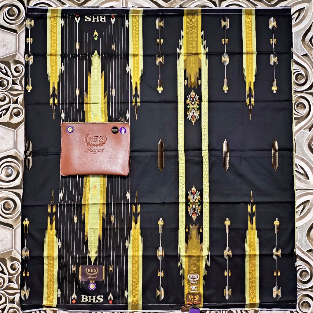 SARUNG BHS ROYAL SCA GOLD R66 BLACK SERIES HITAM EMAS
