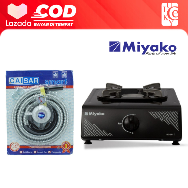 COD] KOMPOR GAS 1 TUNGKU MIYAKO KG 11 C / 201 C / KOMPOR 1 TUNGKU / KOMPOR SATU TUNGKU / KOMPOR MURA