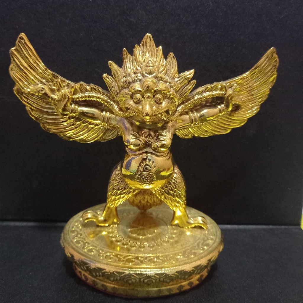 patung logam tibet dewa garuda