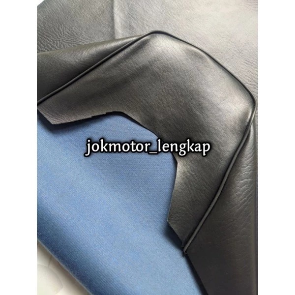 COVER JOK MOTOR RX KING BAHAN KULIT ORIGINAL POLOS  - SARUNG  RX KING JOK KULIT ORIGINAL TEBAL HALUS