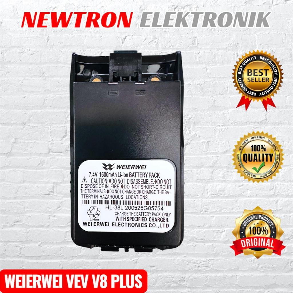 Baterai HT Weierwei VEV V8Plus Compatible SMP 818 816 TYT TH-UV818 TH818 V8 PLUS ASA YX610 YX-610 Be