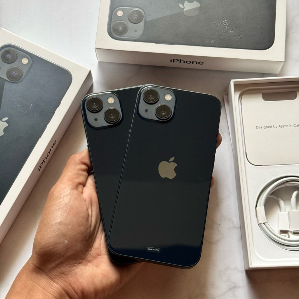 iPhone 13 128GB iBox Second Fullset Original