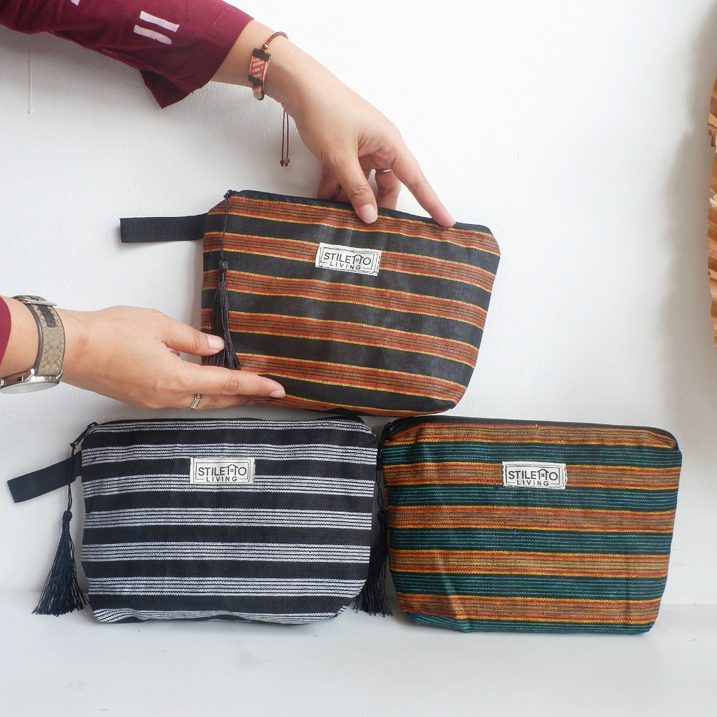 Pouch LURIK - Souvenir Dompet Kecil Pouch Kosmetik Oleh Oleh Khas Jogja Kado Unik Souvenir Pernikaha