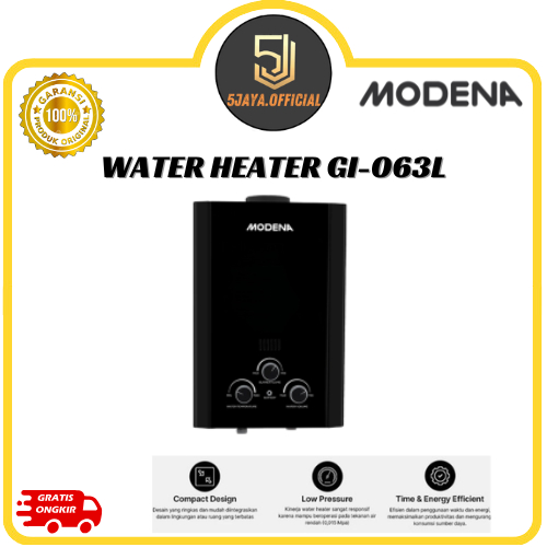 Water Heater Modena Gas Instan - GI0631L