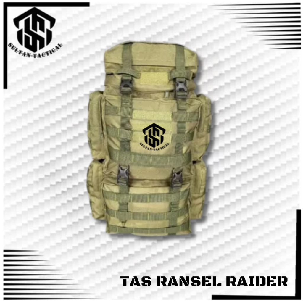 TERLARIS  Tas Ransel Punggung tas raider tas ransel army model jatah raider