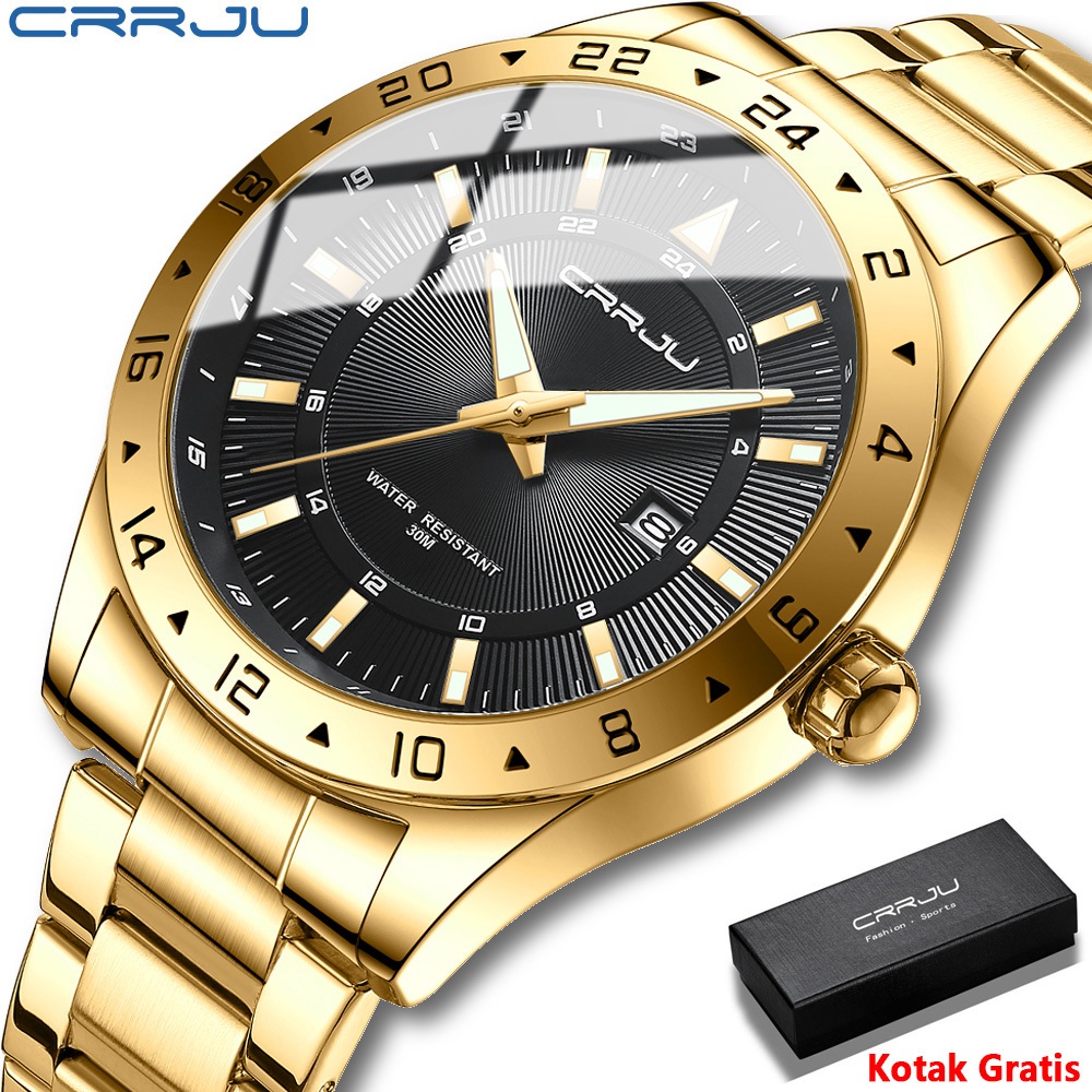 CRRJU Jam Tangan Pria