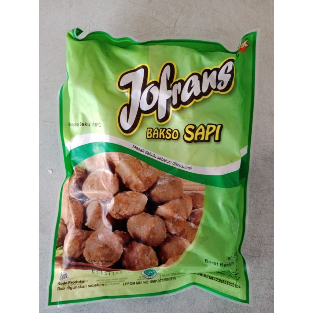 Jofrans Bakso Sapi 500gr