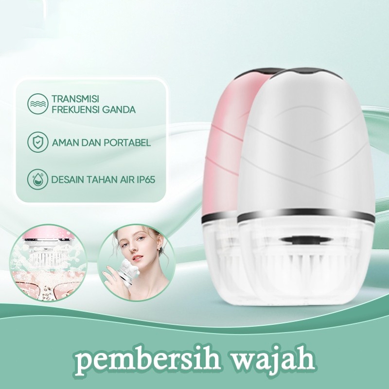 Pembersih Listrik Sikat Pembersih Wajah Harian Elektrik Alat Pembersih Pori-pori Alat Facial Multifu