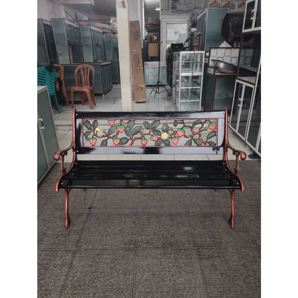 BACA DESKRIPSI / Kursi besi taman-kursi teras/1 unit kursi taman besi