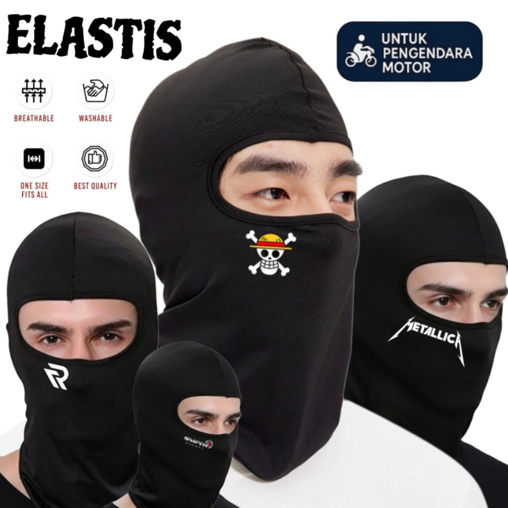 masker Balaclava logo |masker Balaclava serbaguna |Balaclava motif