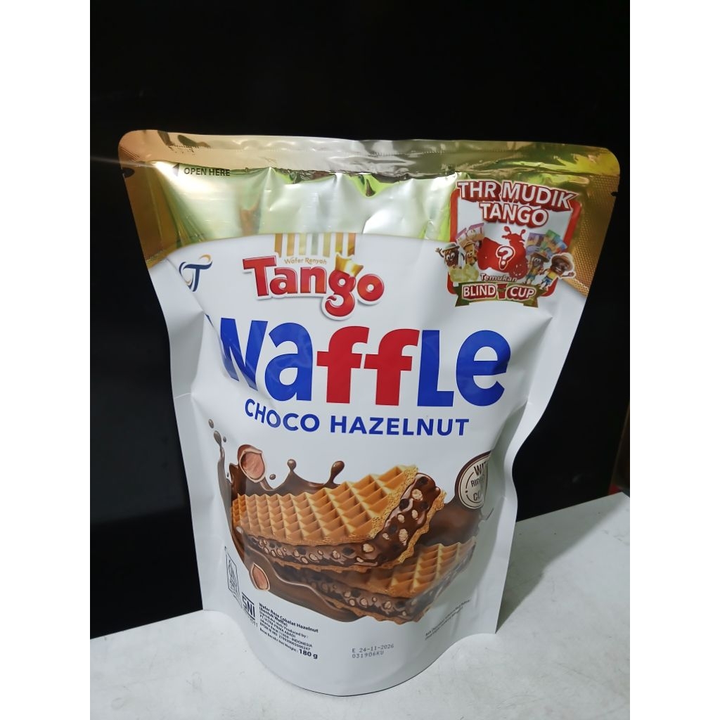 Tango Waffle Choco Hazelnut Pouch 180g