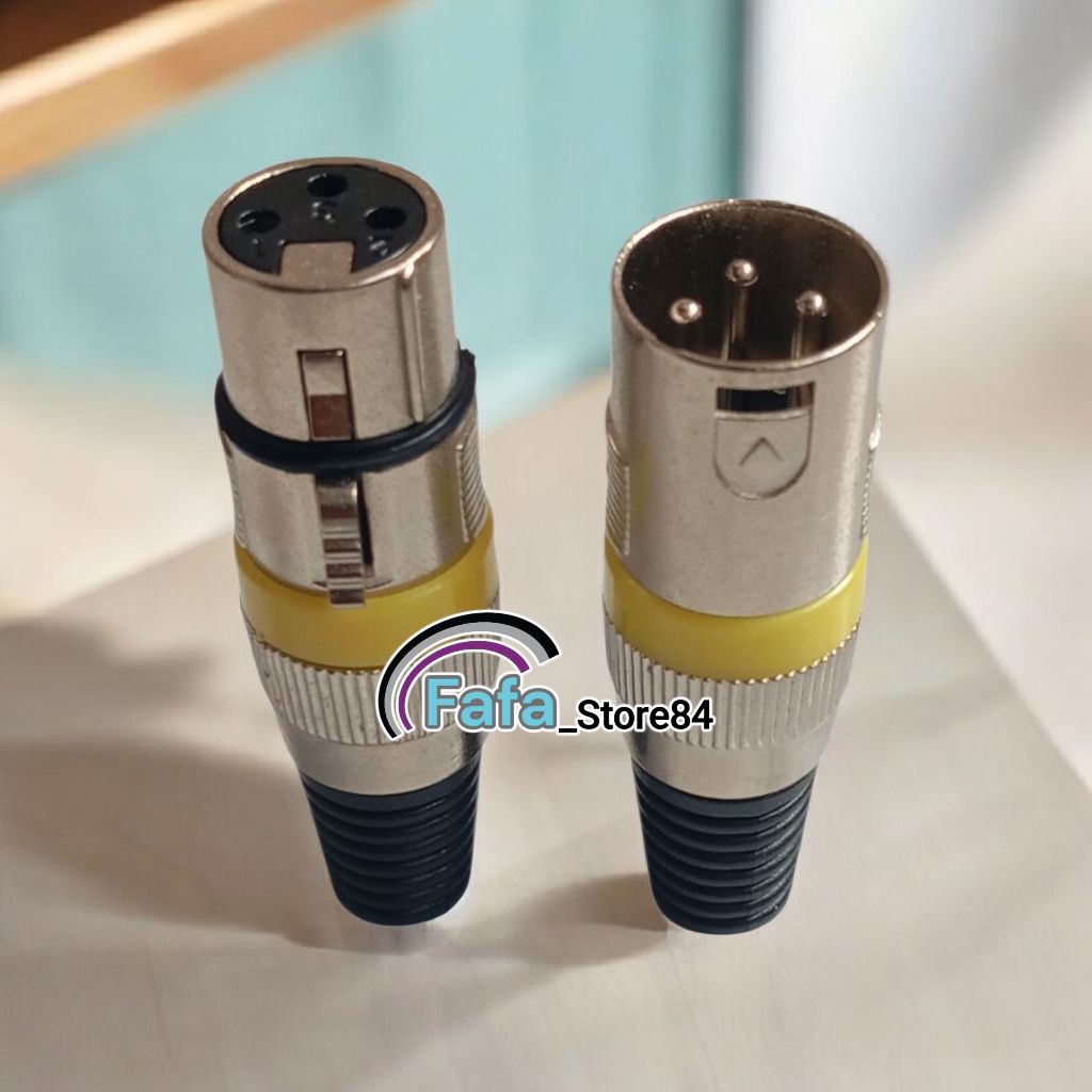 Jack / Soket Canon XLR CANARE NEW Male Female