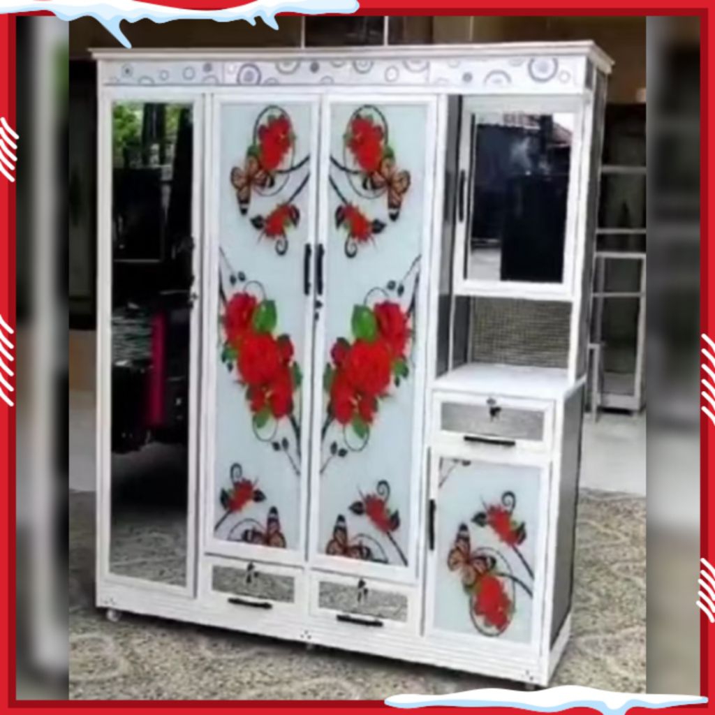 Lemari Baju Meja Rias Kaca (u.sss)