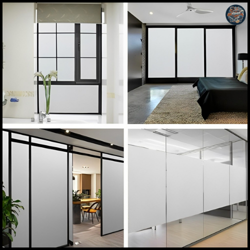 STIKER KACA JENDELA RUMAH SAND BLAST SUNBLAST BURAM METERAN