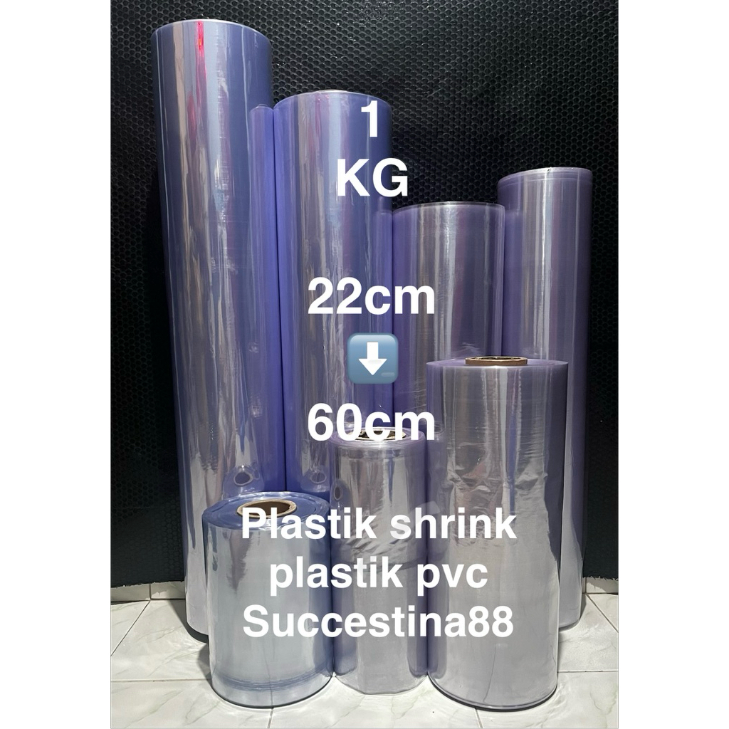 plastik shrink parcel/ plastik segel mengerut / plastik parcel
