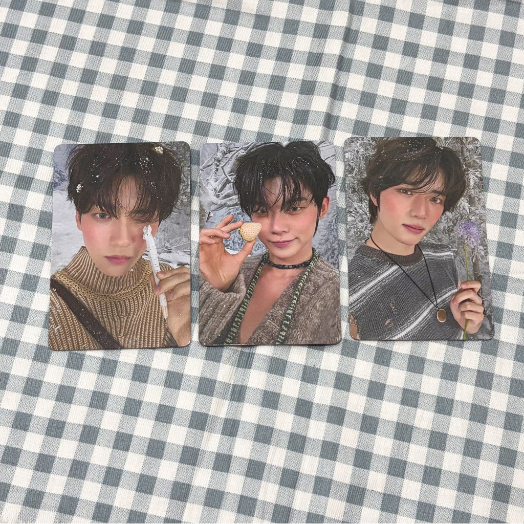 [READY] photocard yeonjun beomgyu soobin pop up store & weverse shop official merch chikai photocard