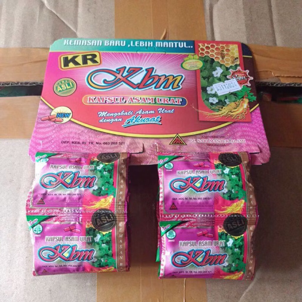 KBM Original Kapsul Asam Urat Josjis