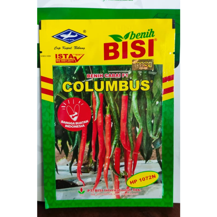 Benih Cabe Colombus 10gr exp 27-09-2026 besar buah 16-17cm