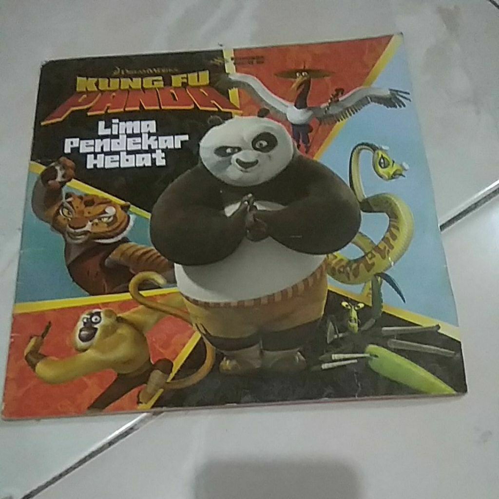 Buku bacaan anak anak kungfu panda