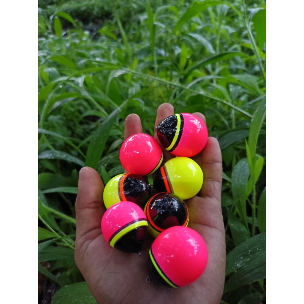 HARGA GROSIR PROMO pelampung lato lato 32mm bahan kayu balsa