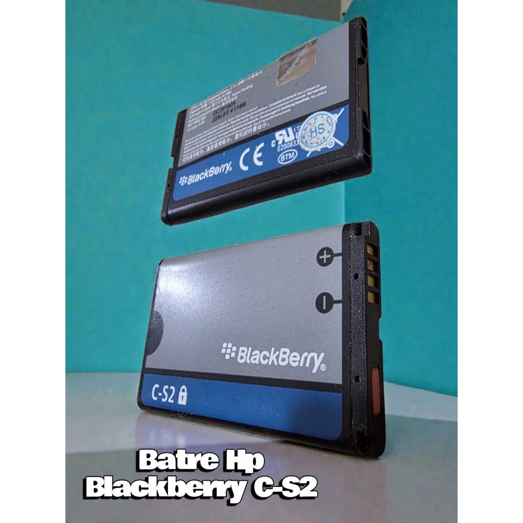Batre Battery Baterai Hp Blackberry C-S2 Curve 8520 Gemini ORI ( Batre, Batrai, Battery, BB, CS2, CS