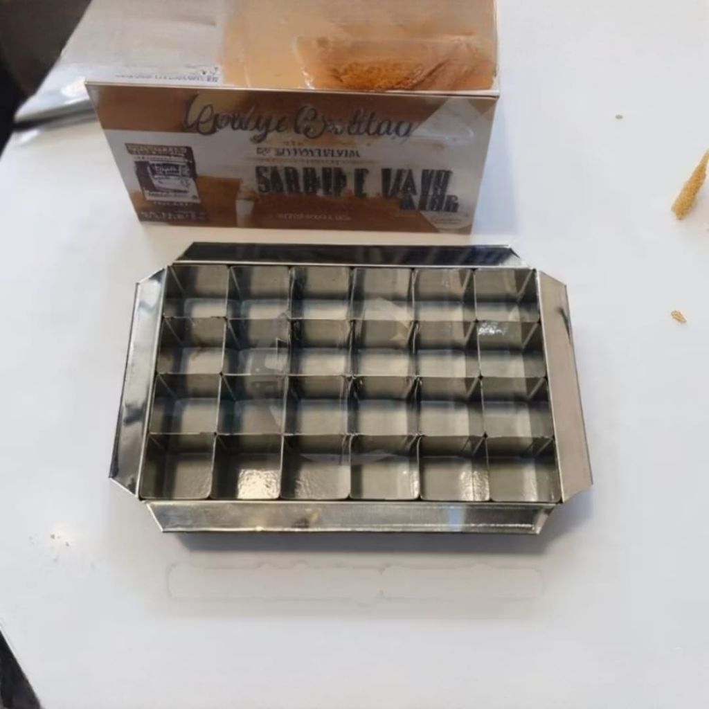 Cetakan Kue Nastar Kastengel Kotak Persegi Cetakan Nastar Kotak Cetakan Kue Kering Kotak Persegi