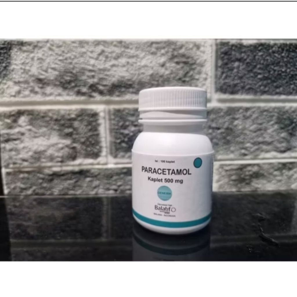 PARACETAMOL BOTOL BALATIF ISI 100 KAPLET