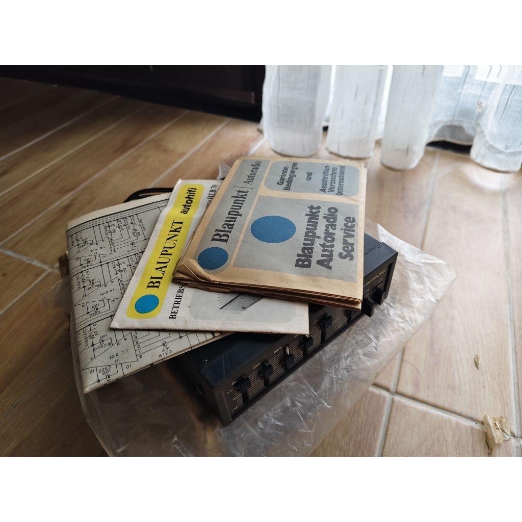 Blaupunkt Retro Equalizer BEB70 NOS (New Old Stock)