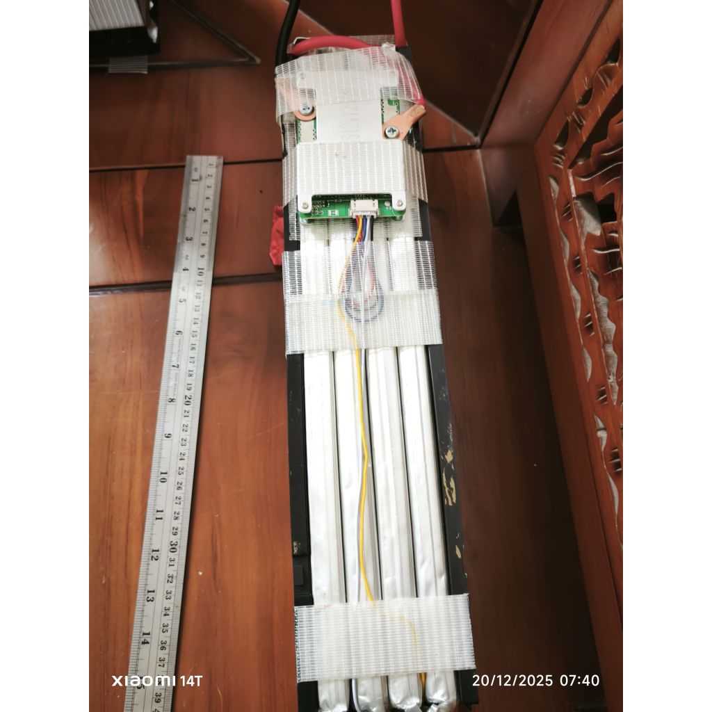 Lifepo4 softpack 12v 100ah + BMS 120ah