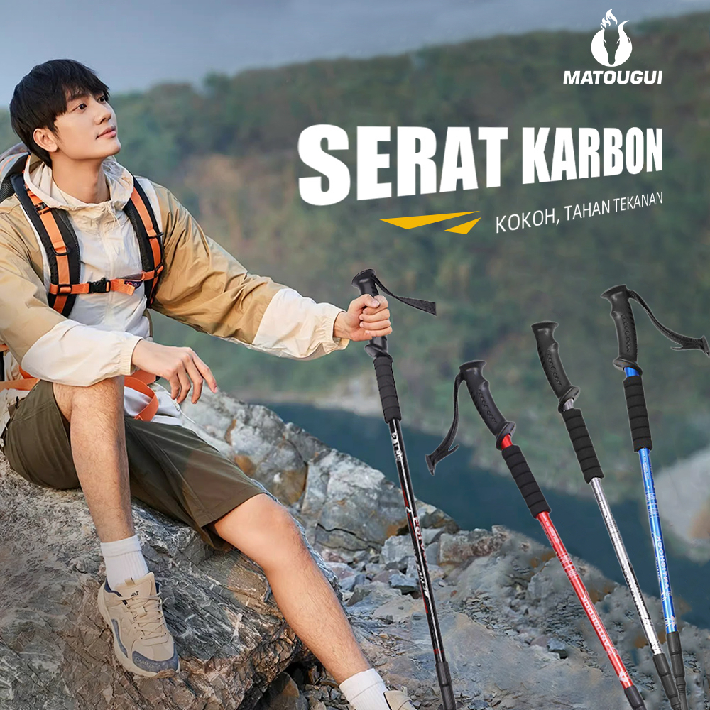 matougui Tongkat trekking/Tongkat Gunung/tracking poo/tongkat trekking/tongkat gunung-1