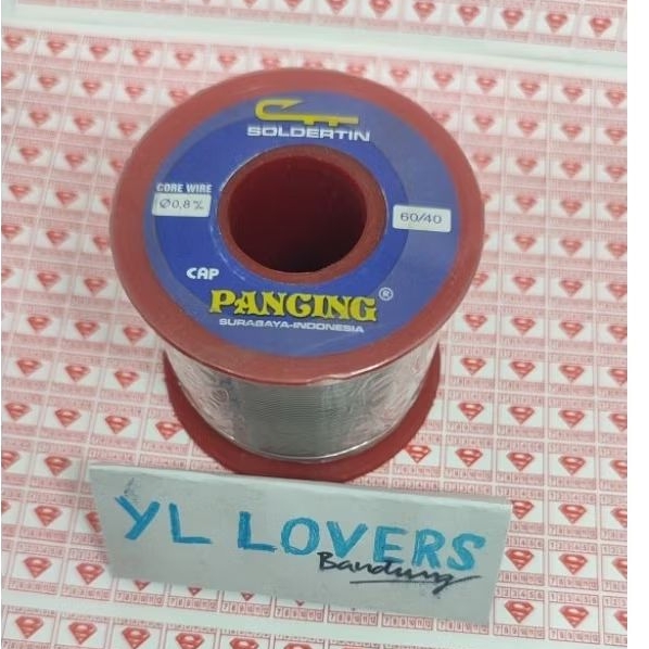 Timah pancing 0.8 mm  1/2 kg/ Timah solder pancing 0.5 kg 0.8mm/ Timah patri pancing 0.5kg 0.8mm