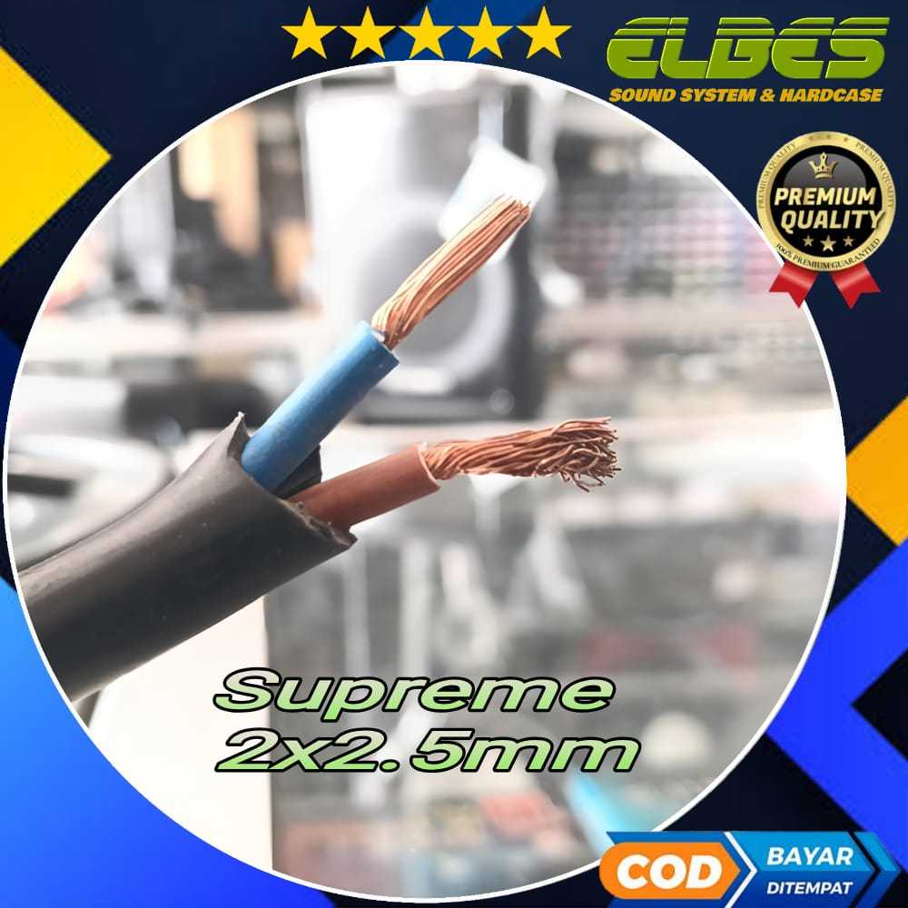 KABEL SERABUT SUPREME 2X2.5 eceran permeter