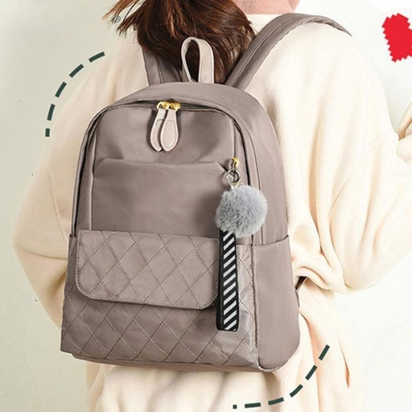 Oneda Bag - Pna Donna Pom Water Resistant Tas Ransel Besar Wanita Laptop Backpack Punggung Kantor