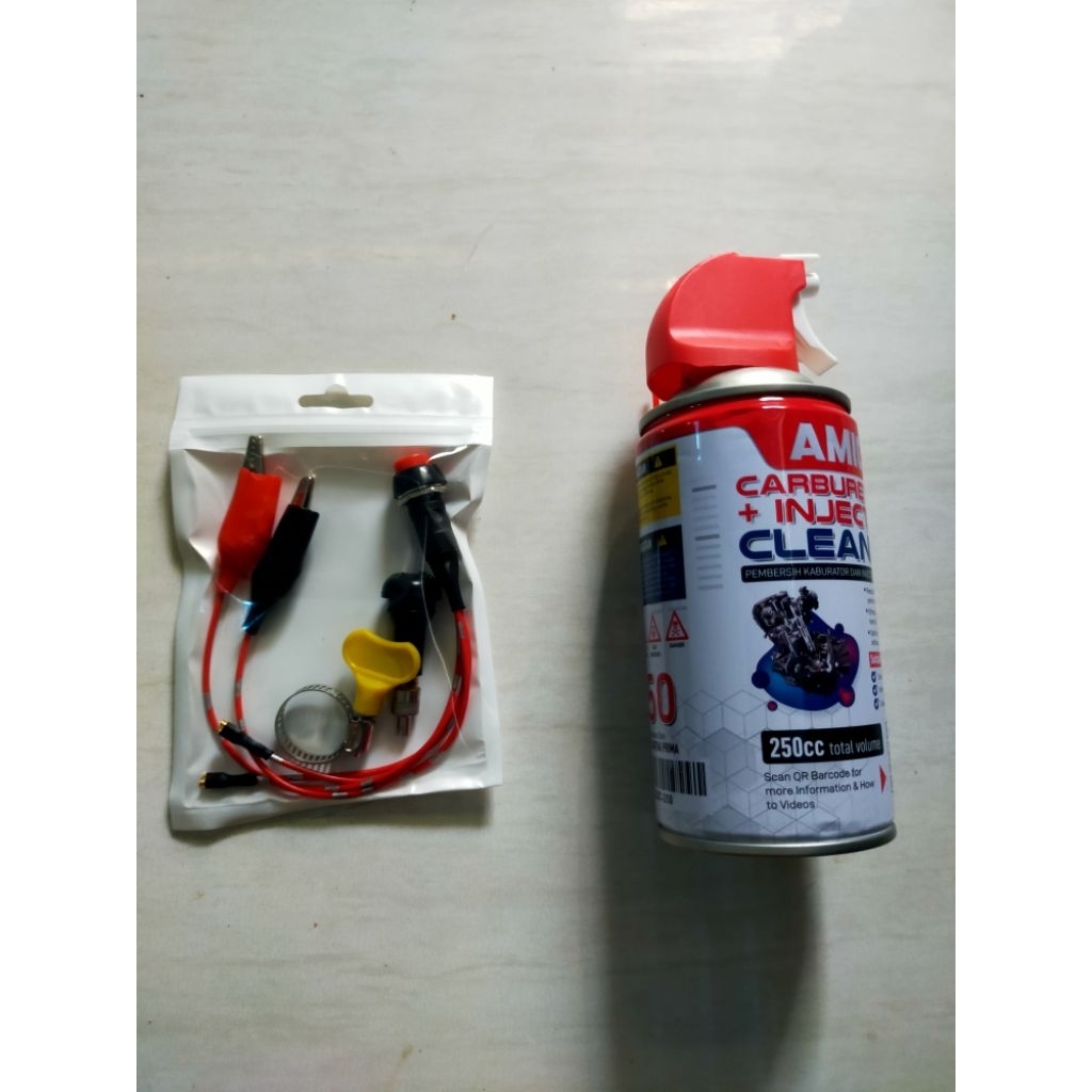 paket hemat alat pembersih injektor+ cairan injektor cleaner
