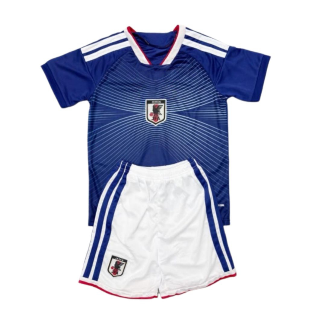 JERSEY BAJU BOLA ANAK JEPANG HOME KIDS + NAMESET
