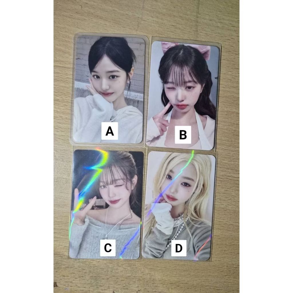 [read desk] Ive - WTS PHOTOCARD OFFICIAL WONYOUNG CINEMA AMUSE EMPHATY