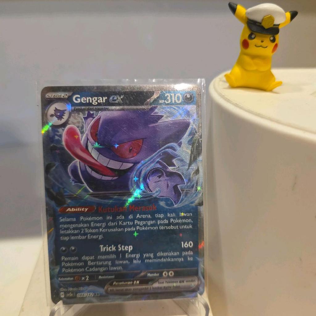 Gengar Ex RR sv5s kartu pokemon tcg indoTERBATAS