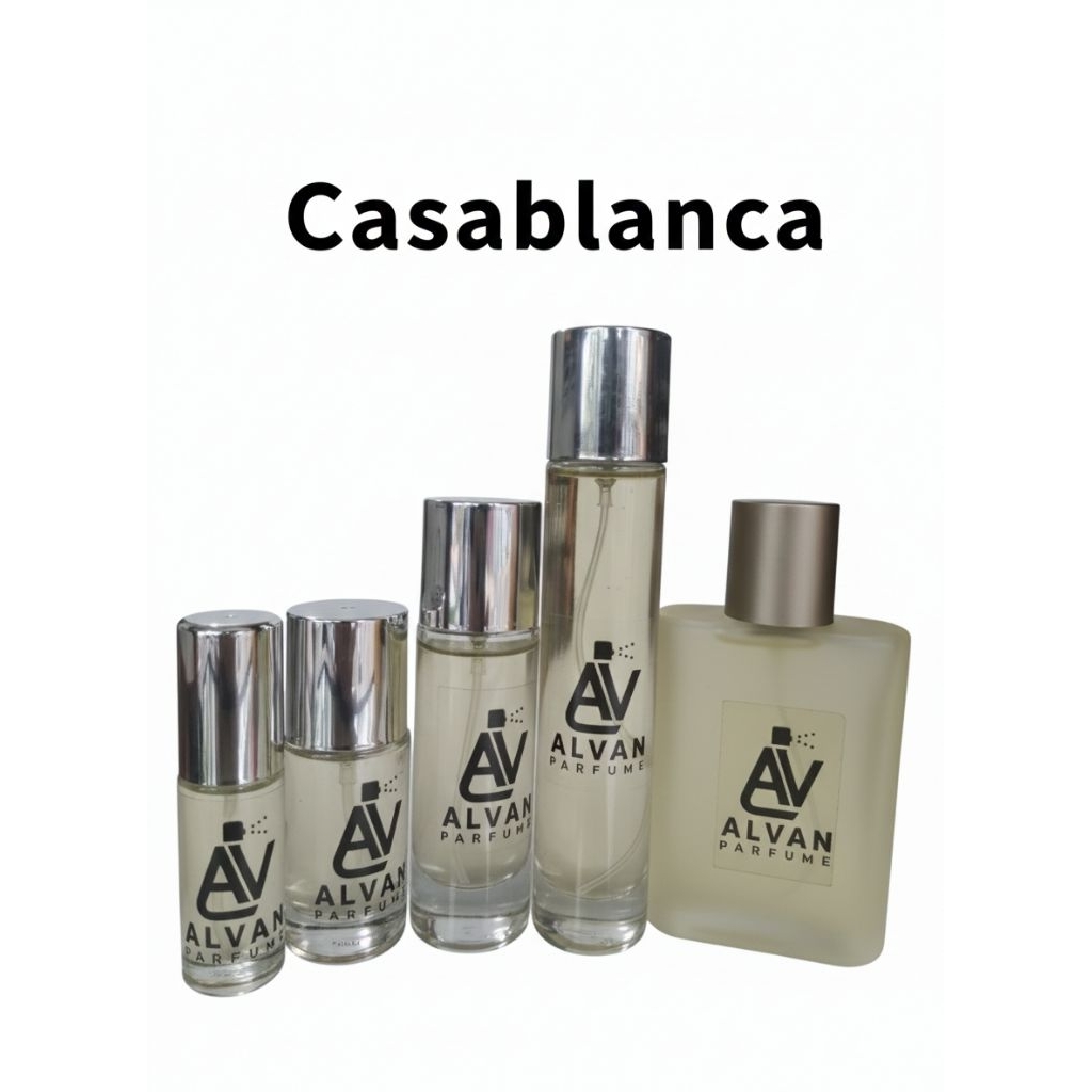 PARFUM CASABLANCA/PARFUM PRIA/PARFUM TAHAN LAMA/PARFUM REFILL NON ALKOHOL/PARFUM AWET/MINYAK WANGI T