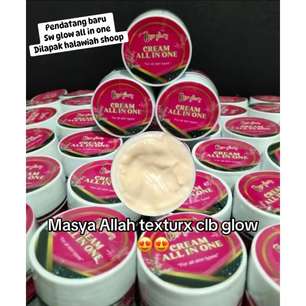 5 PCS SW GLOW ALL IN ONE VERSI CLB Bpom