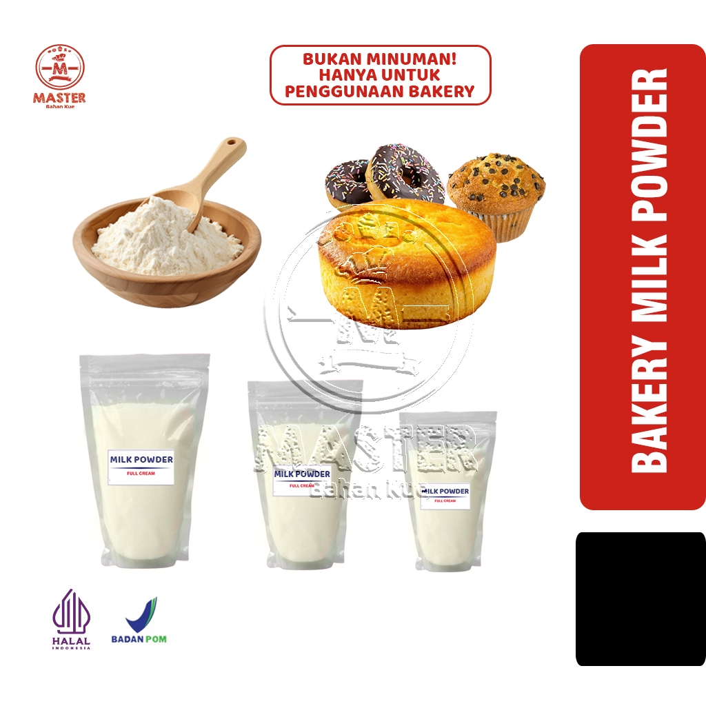 Susu Bubuk Premix Industri Kue Roti Bakery Full Cream Milk Powder [1 pcs]