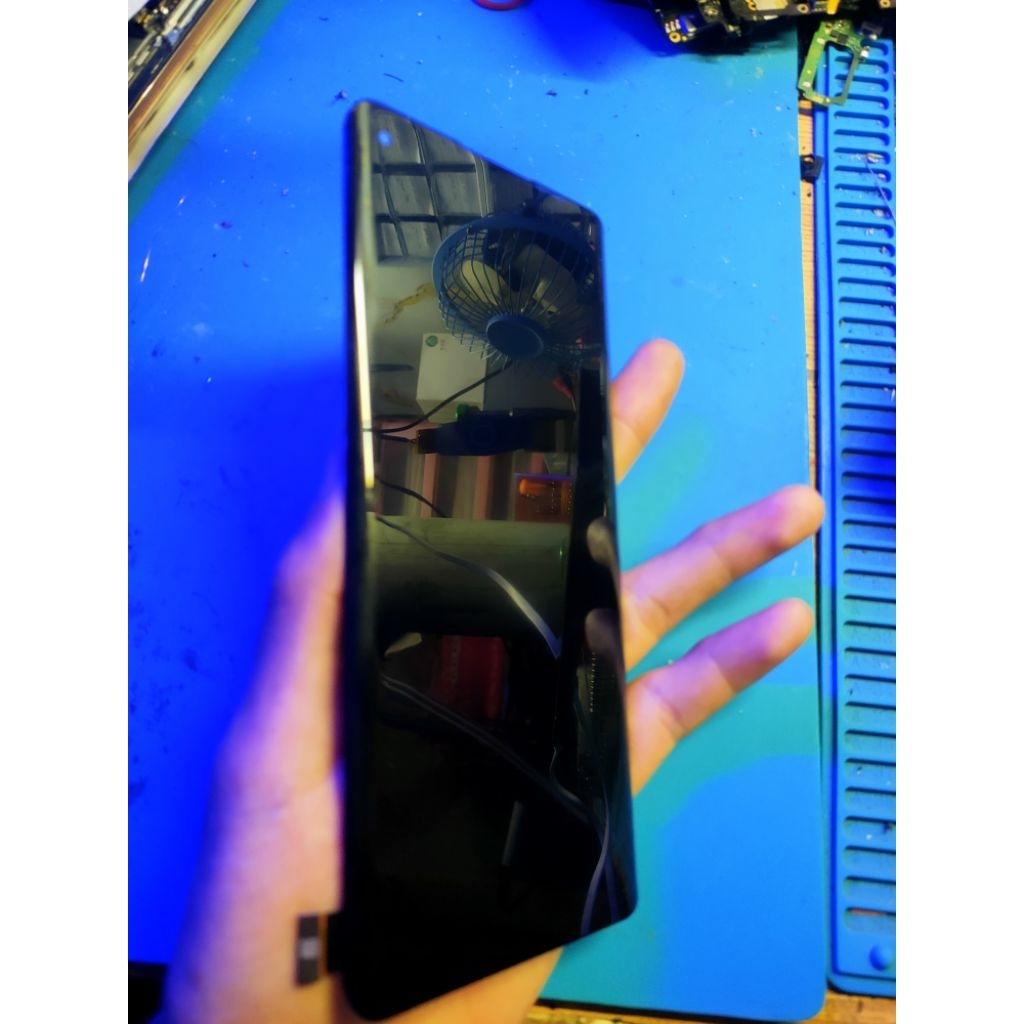 Lcd copotan oppo reno 4 pro minus green line