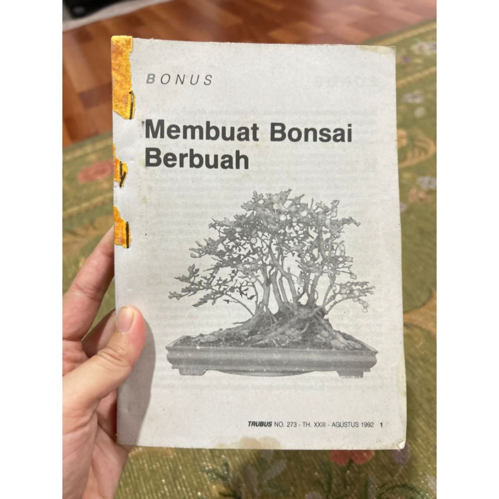 Buku " Membuat Bonsai Berbuah "