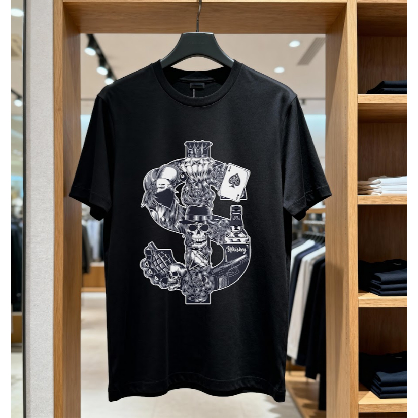 Kaos Unisex Premium - Dolar Sign