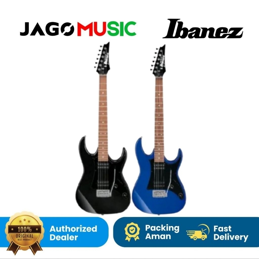 Gitar Elektrik Ibanez GRX20 Guitar Electric Ibanez GRX 20 Ibanez Gio - BKN