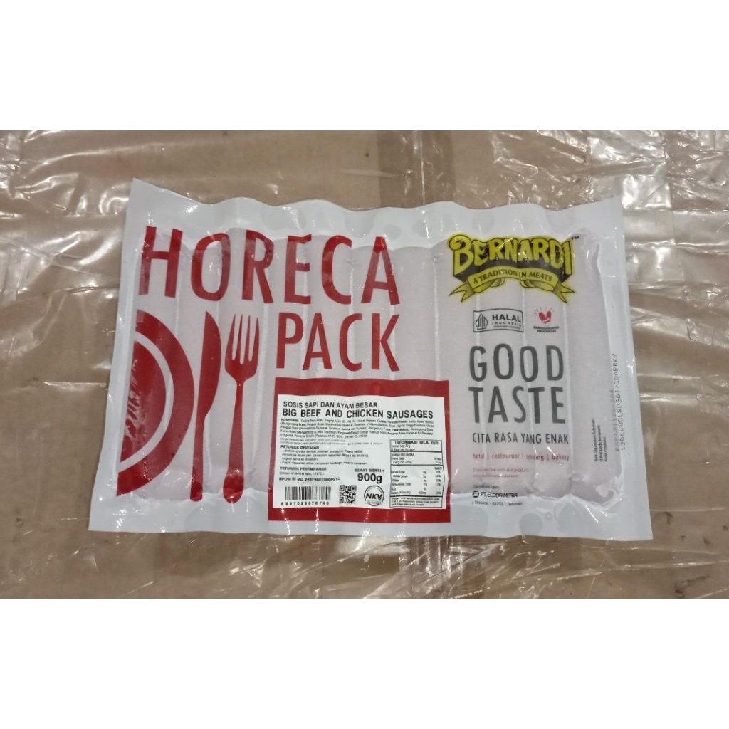 bernardi sosis sapi dan ayam besar 900gr